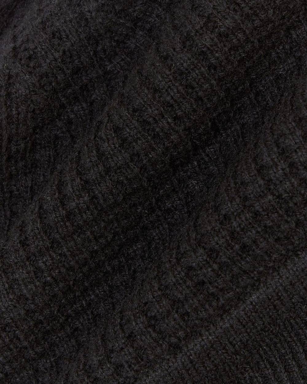 The Waffle Beanie | Black - Image 4