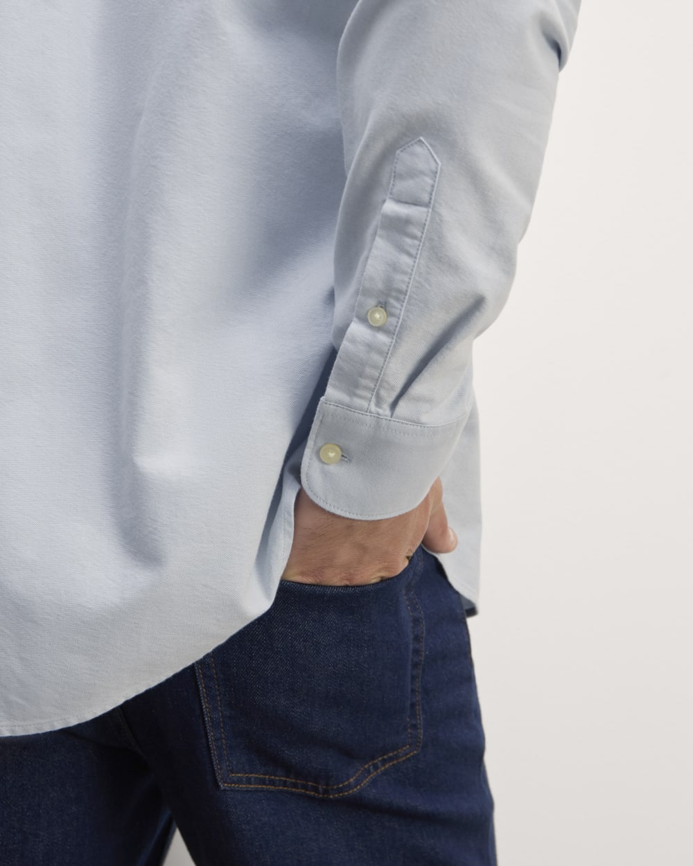 The Slim Oxford Shirt | Light Blue | Tall - Image 5