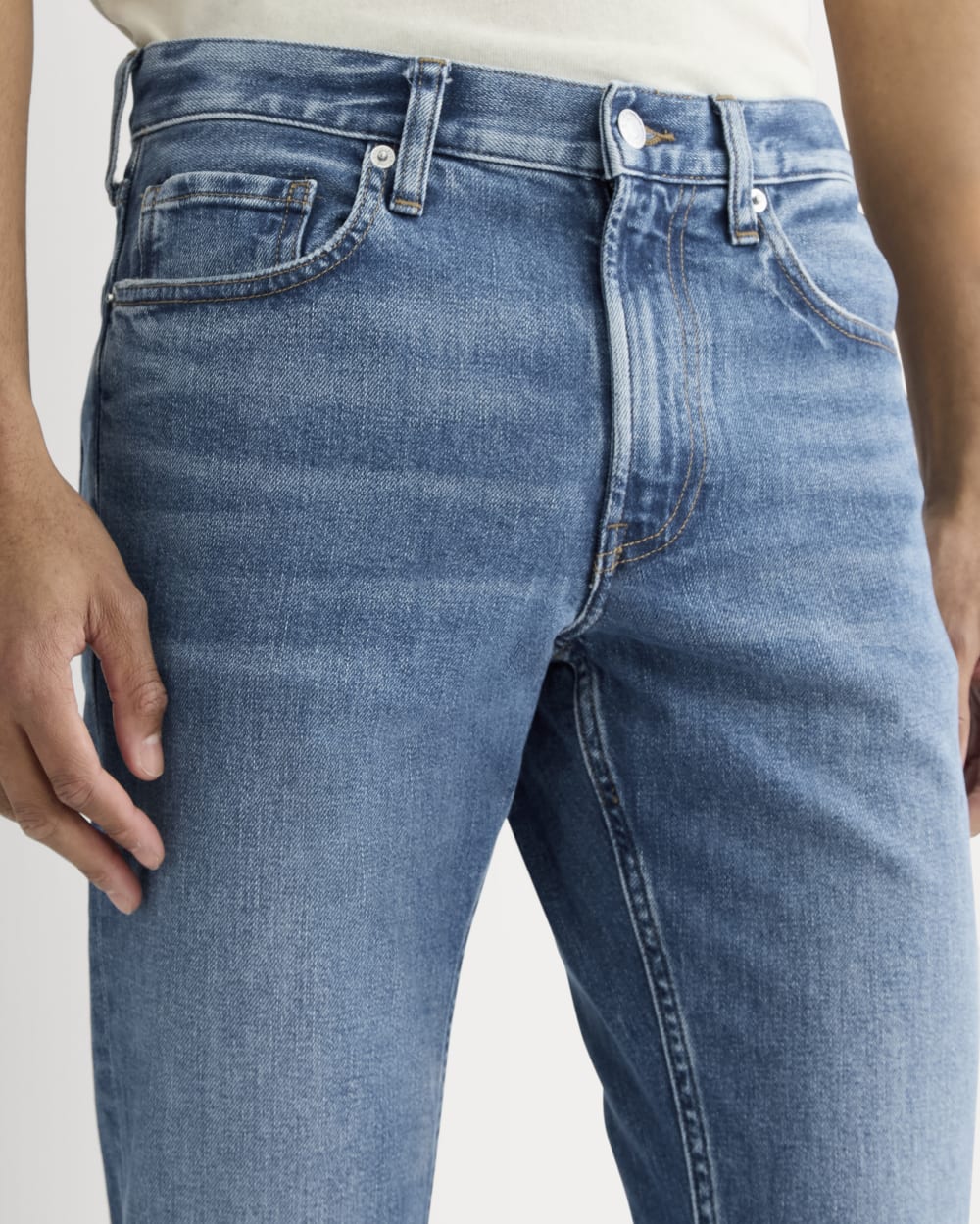 The Organic Cotton Slim-Fit Jean | Light Indigo - Image 4
