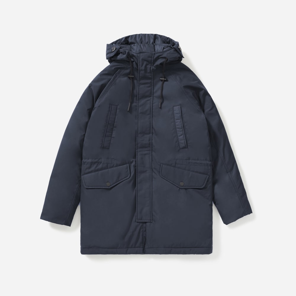 The ReNew Long Parka | India Ink - Image 2