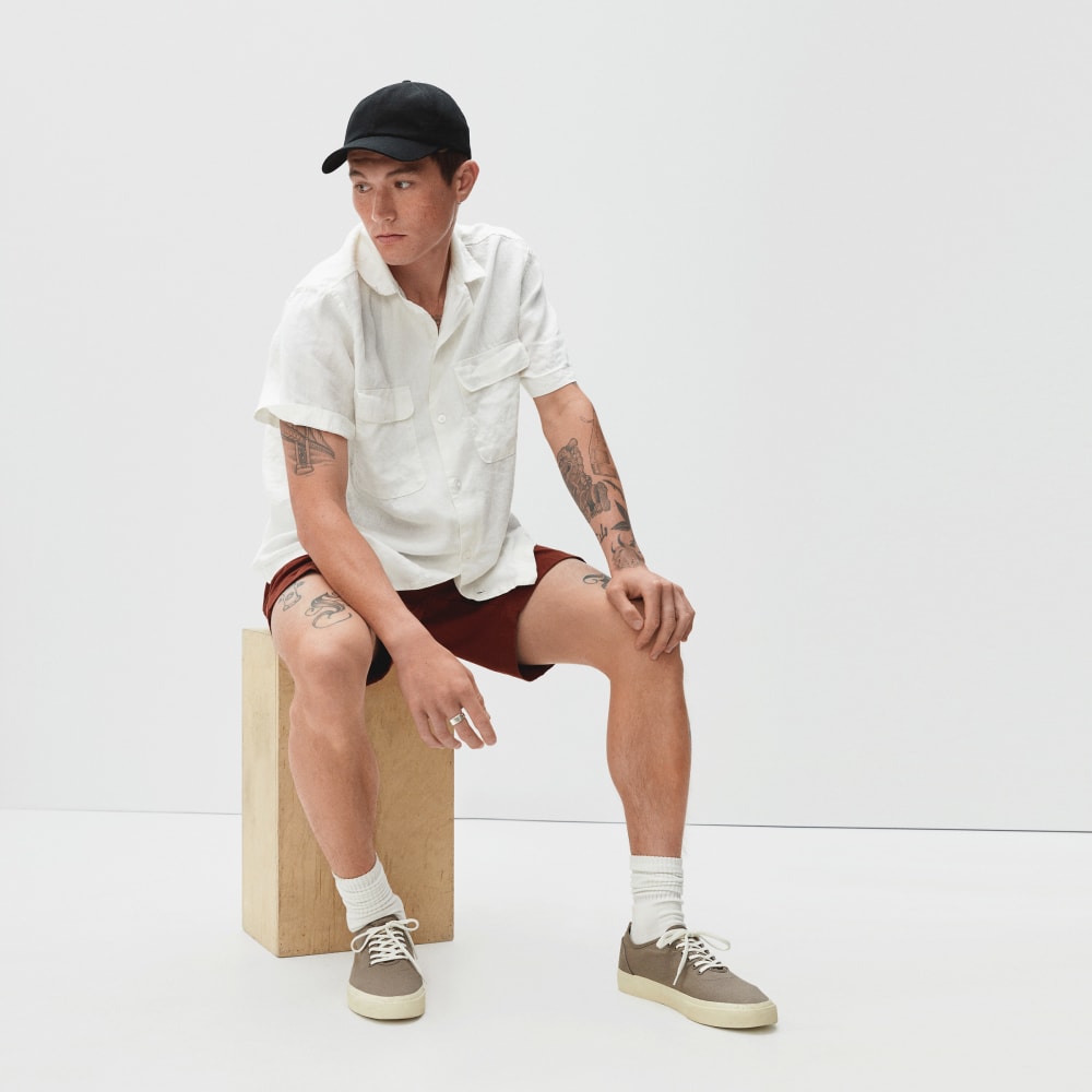 The Resort Shirt in Linen | White - Image 5