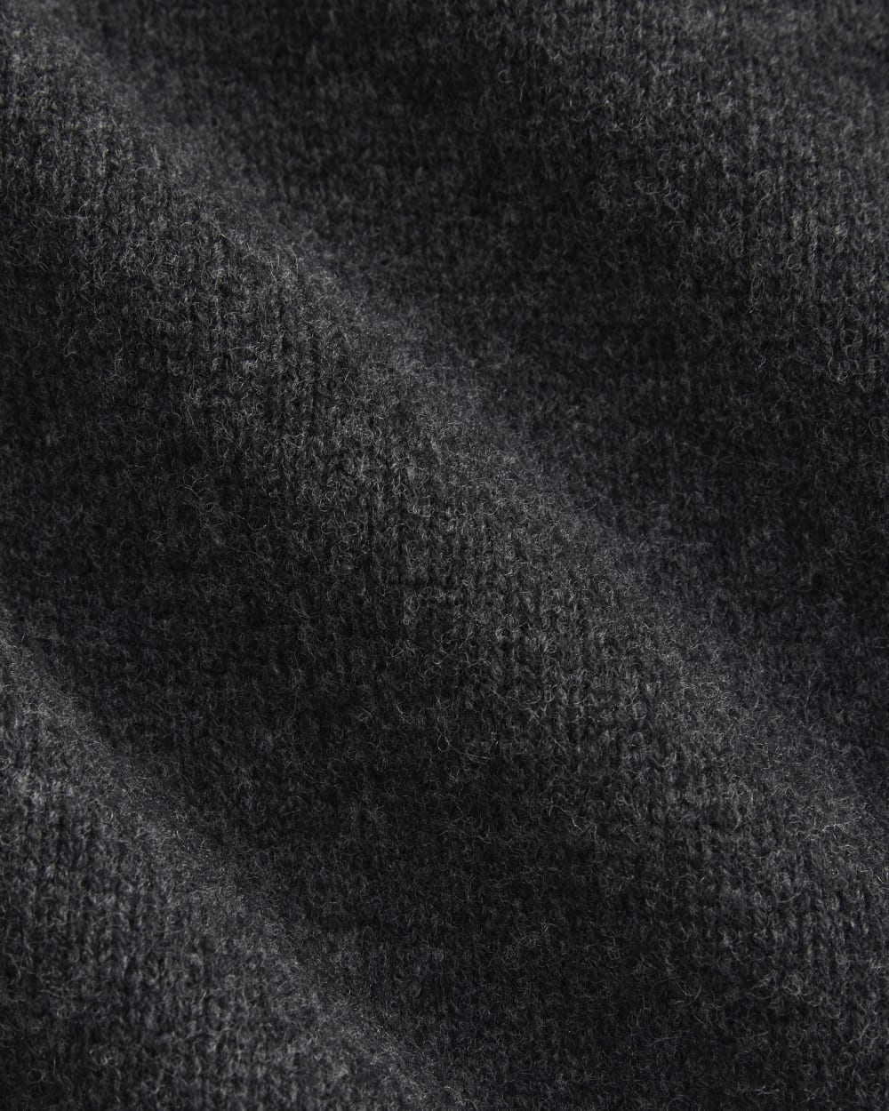 Luxe Merino Quarter-Zip Pullover | Heathered Black - Image 8