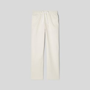 Alternative view of The Canvas Organic Cotton Drawstring Pant | Bone