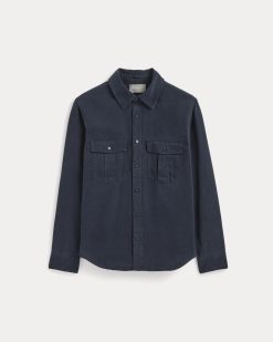 Alternative view of The Utility Shirt Jacket in Buttersoft | Navy