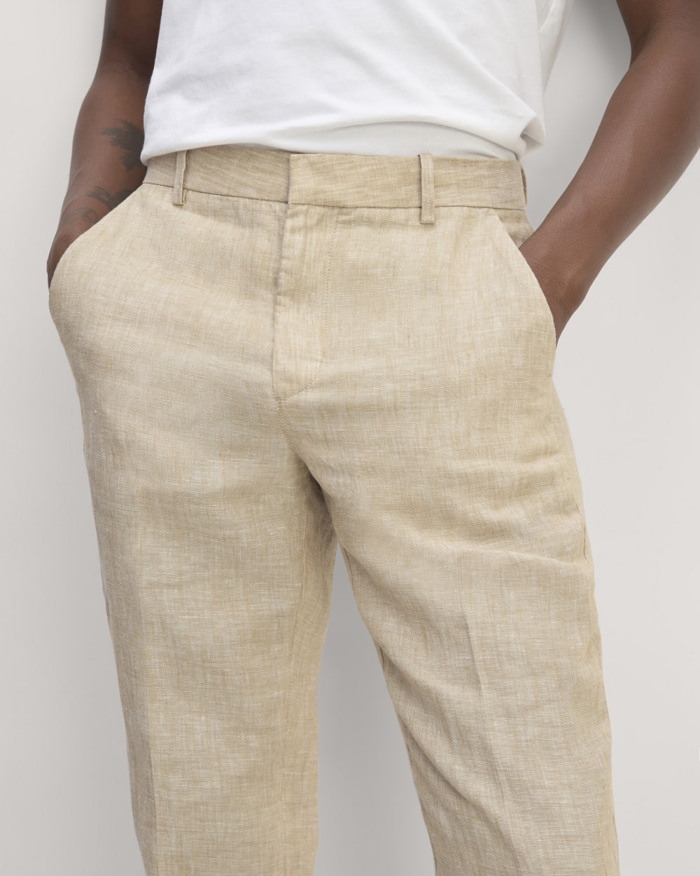 The Linen Trouser | Cornstalk Chambray - Image 5