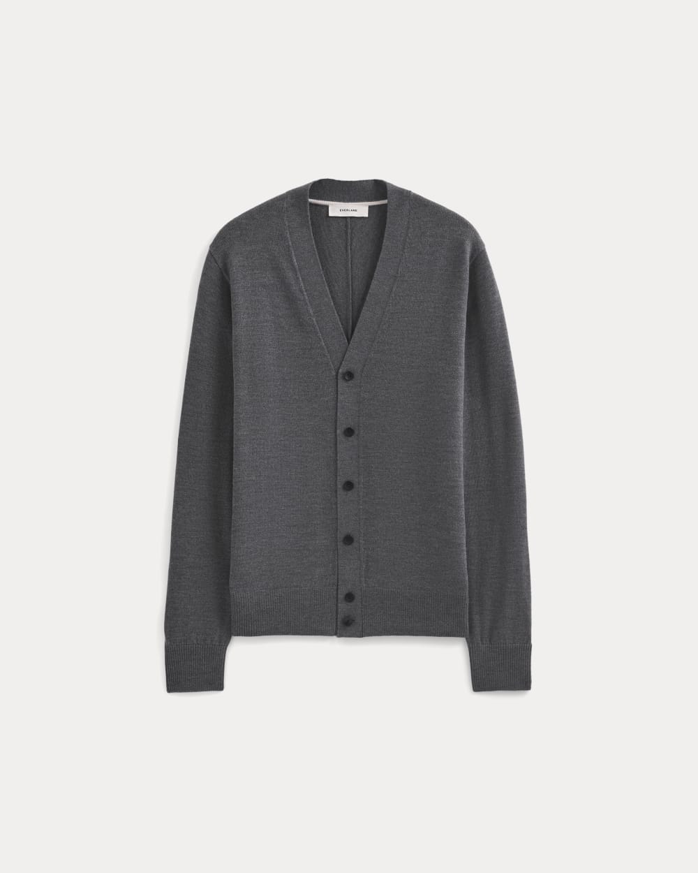 All-Year Cardigan | Heather Mid Charcoal - Image 2