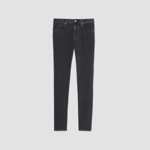 Alternative view of The Skinny 4-Way Stretch Organic Jean | Uniform | Washed Black