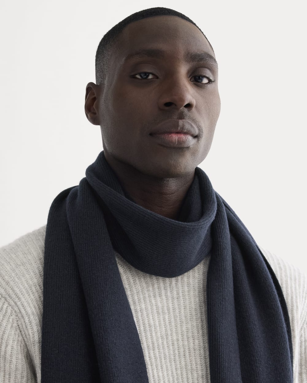 The Cabin Scarf | Navy - Image 3