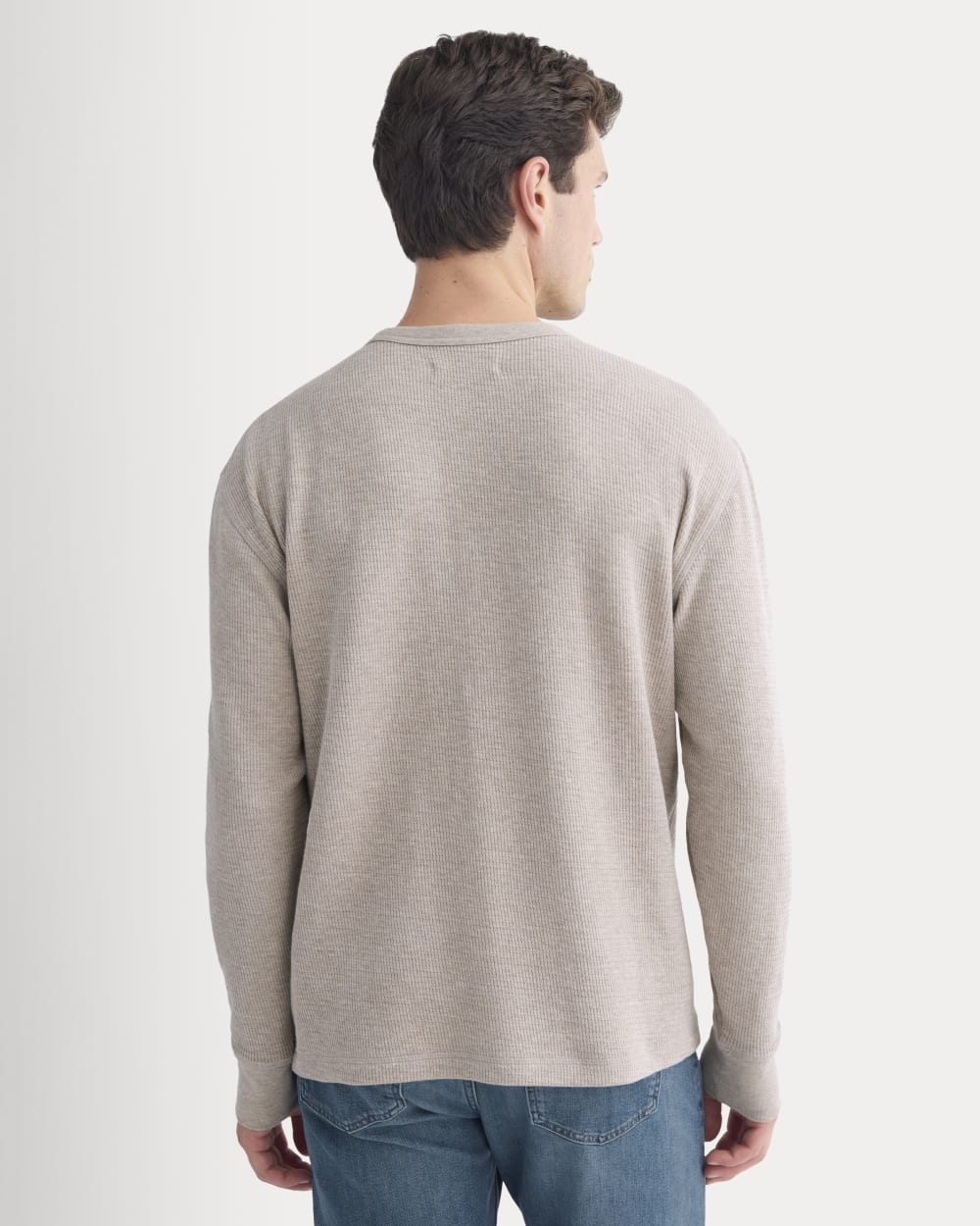 Thermal Crew in Cozy Waffle | Heathered Oatmeal - Image 5
