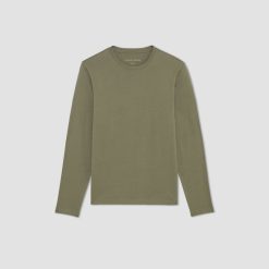 Alternative view of The Essential Organic Long-Sleeve Tee | Kalamata