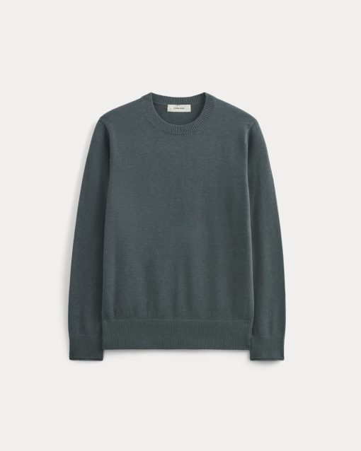 Alternative view of The No-Sweat Sweater | Uniform | Heather Midnight Navy