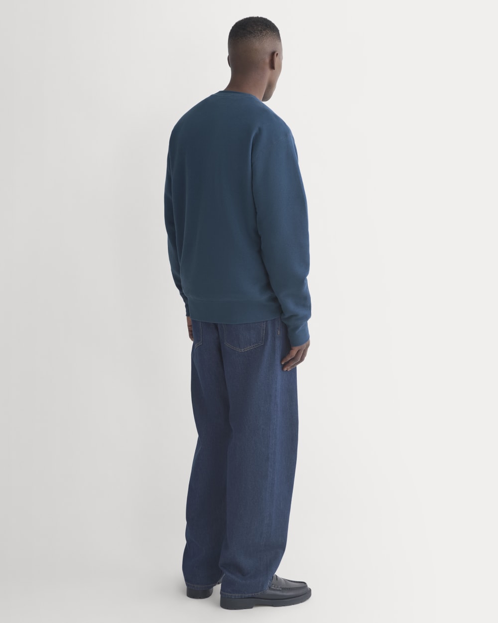Lightweight Terry Sweatshirt | Blue Wing Teal - Image 6