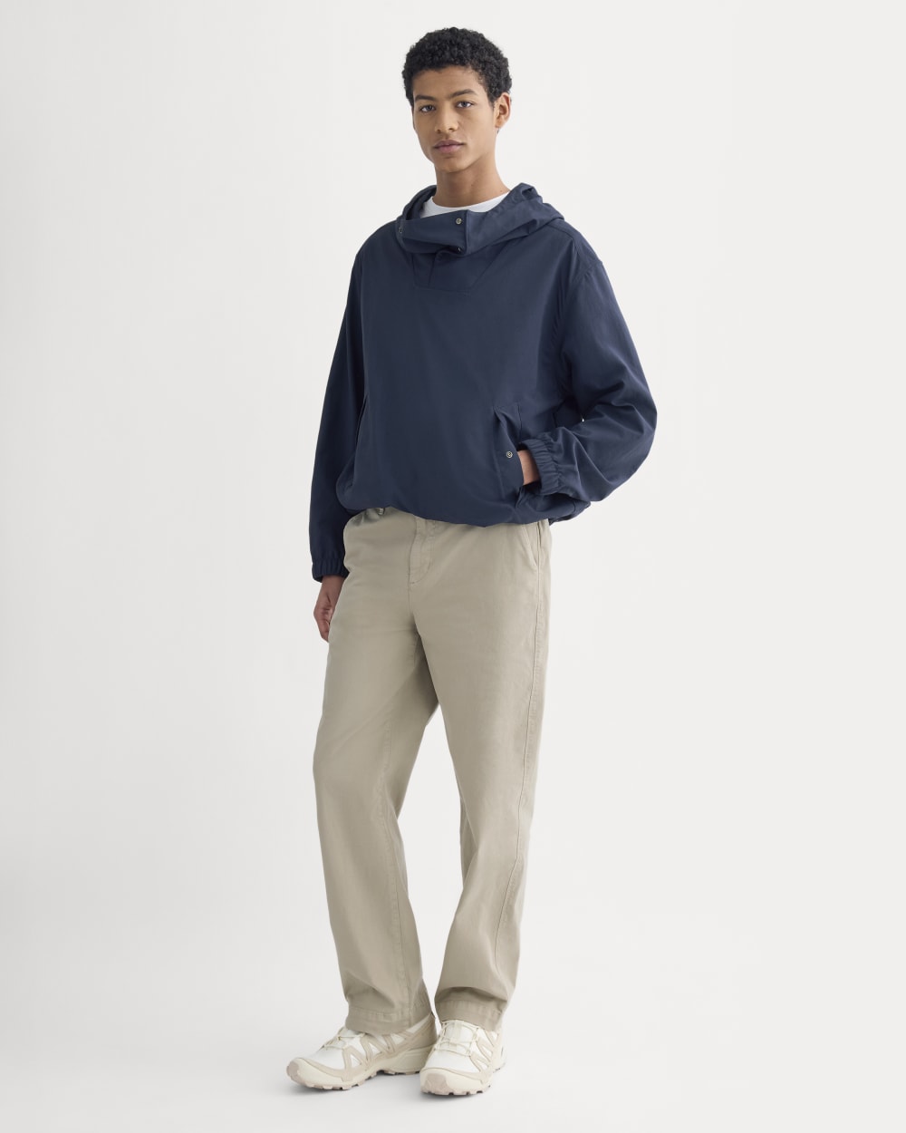 Re:Cycled Nylon Windbreaker | Deep Navy - Image 5