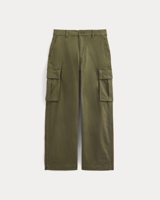 Alternative view of '90s Baggy Cargo Pant | Olive