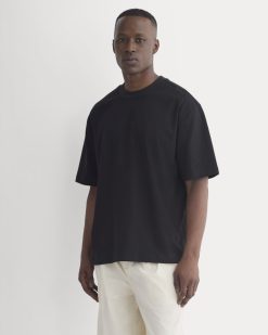 Archive Relaxed-Fit Cotton Crew | Black