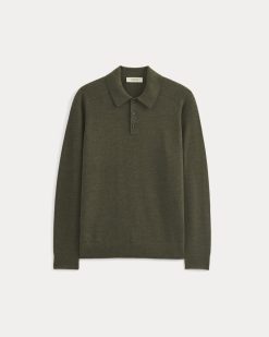 Alternative view of Ultrasoft Polo Sweater | Heather Beech
