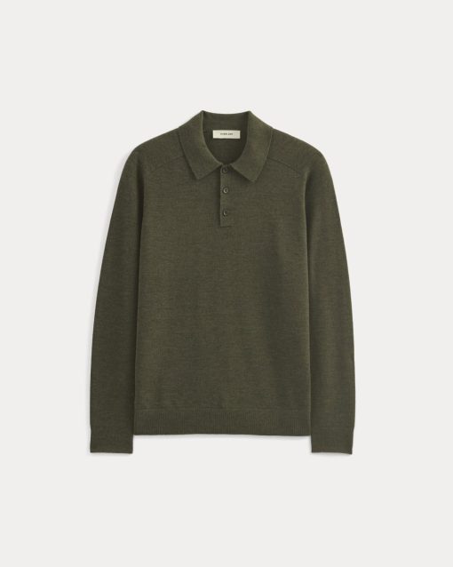 Alternative view of Ultrasoft Polo Sweater | Heather Beech