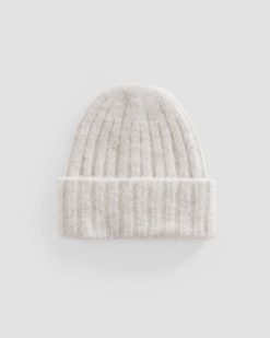 Alternative view of The Alpaca Beanie | Almond