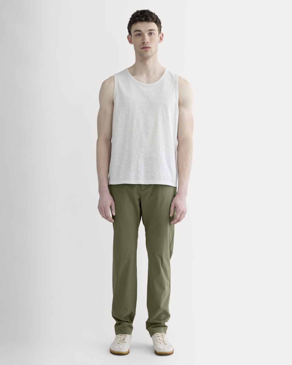 The Rec Performance Tank | Heathered Oat - Image 3