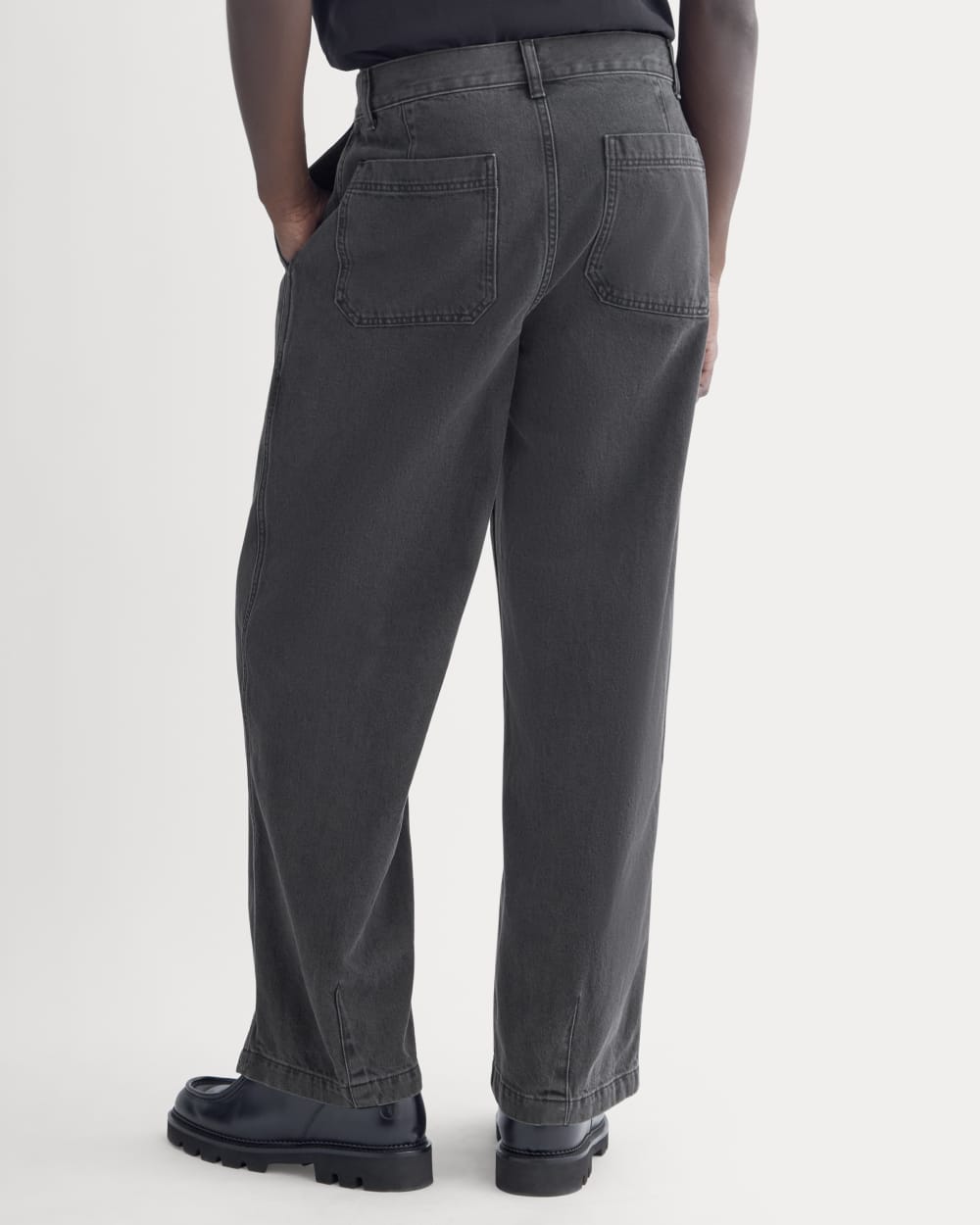 Baggy Rigid Jean | Washed Black | 32 - Image 5