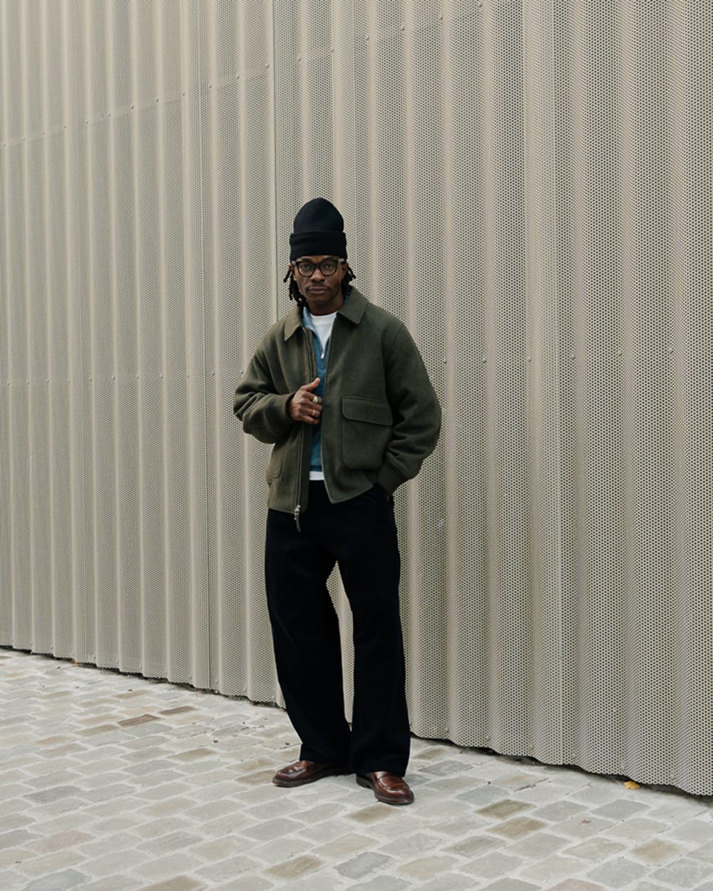 ReWool Flight Jacket | Heather Beech - Image 8