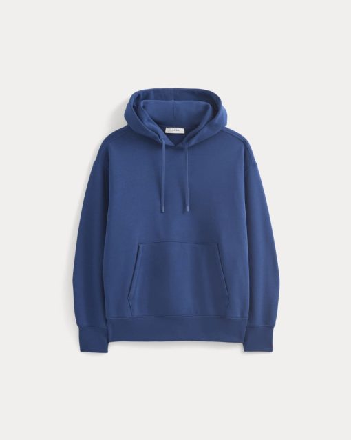 Alternative view of Luxe Fleece Hoodie | Estate Blue