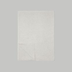 Alternative view of The Cashmere Scarf | Light Heather Grey