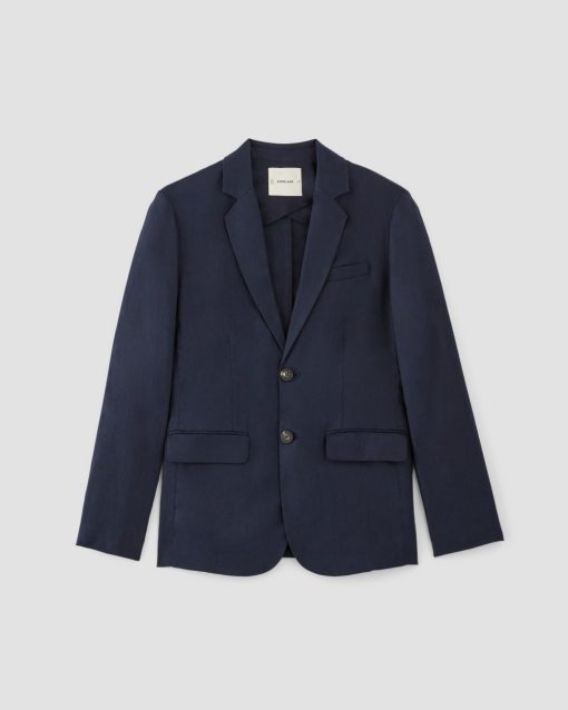 Alternative view of The Linen Blazer | Navy