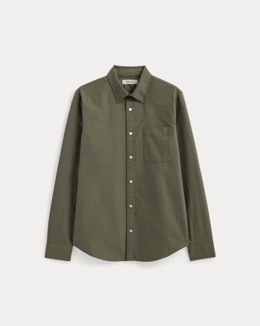 Alternative view of The Slim Oxford Shirt | Kalamata | Standard