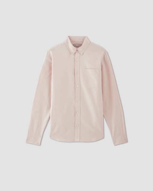 Alternative view of The Classic Oxford Shirt | Whisper Pink | Standard
