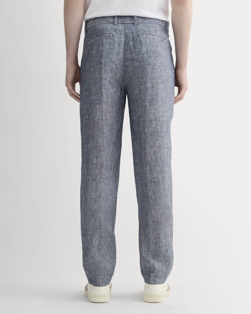 The Linen Trouser | Navy Chambray - Image 5