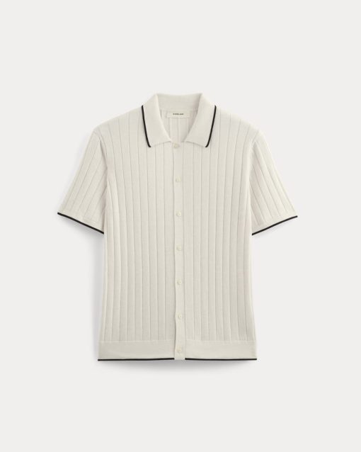 Alternative view of The No-Sweat Button-Down Polo | Heathered Canvas