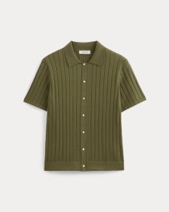 Alternative view of The No-Sweat Button-Down Polo | Olive