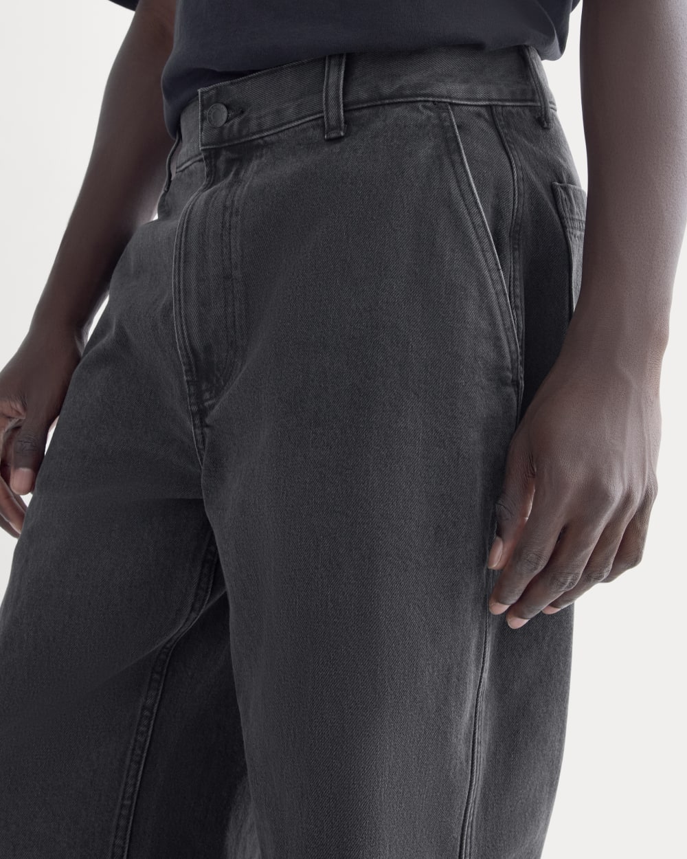 Baggy Rigid Jean | Washed Black | 30 - Image 5