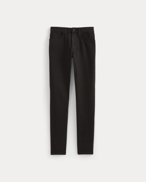 Alternative view of The Organic Cotton Slim-Fit Jean |  Black