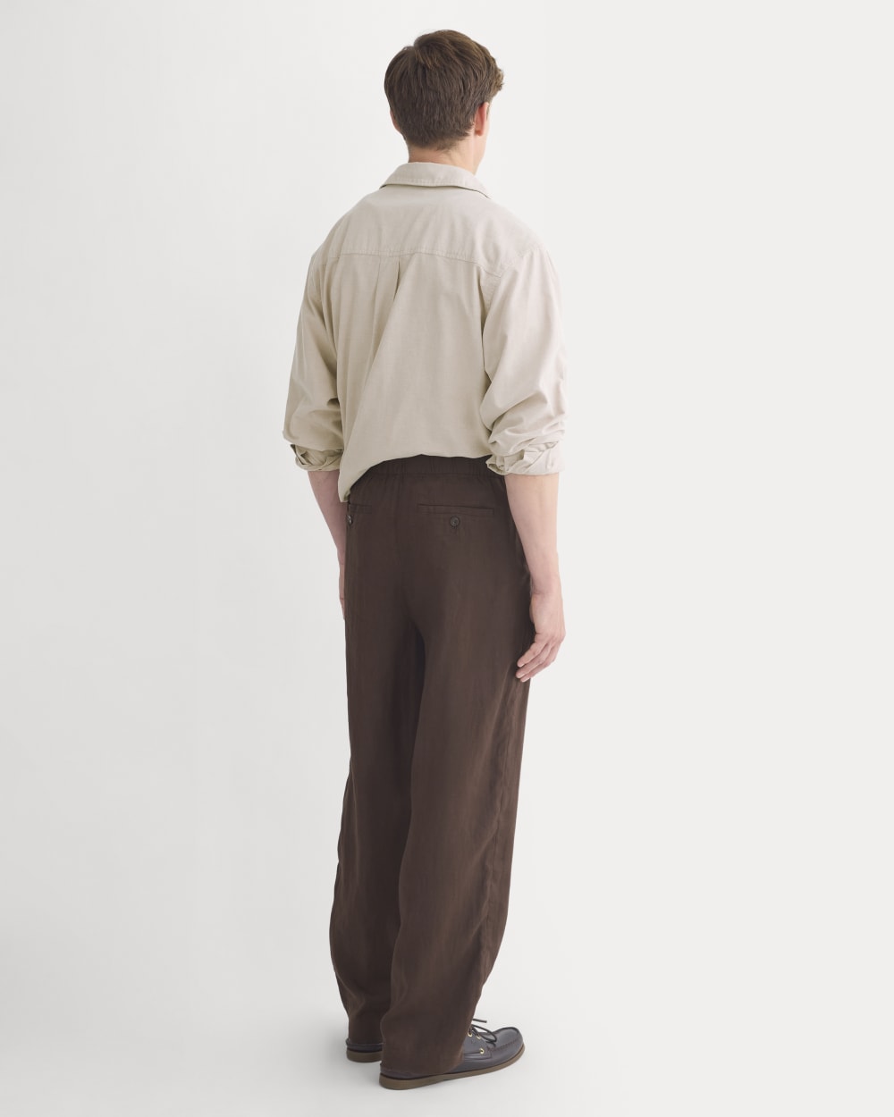 Linen Easy Pant 2.0 | Coffee Bean - Image 4