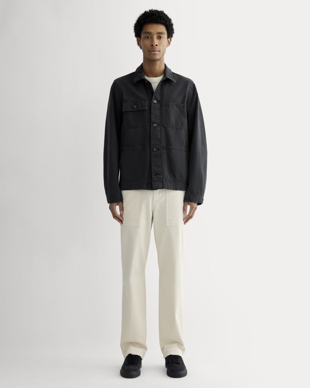The Denim Utility Jacket | Black - Image 3