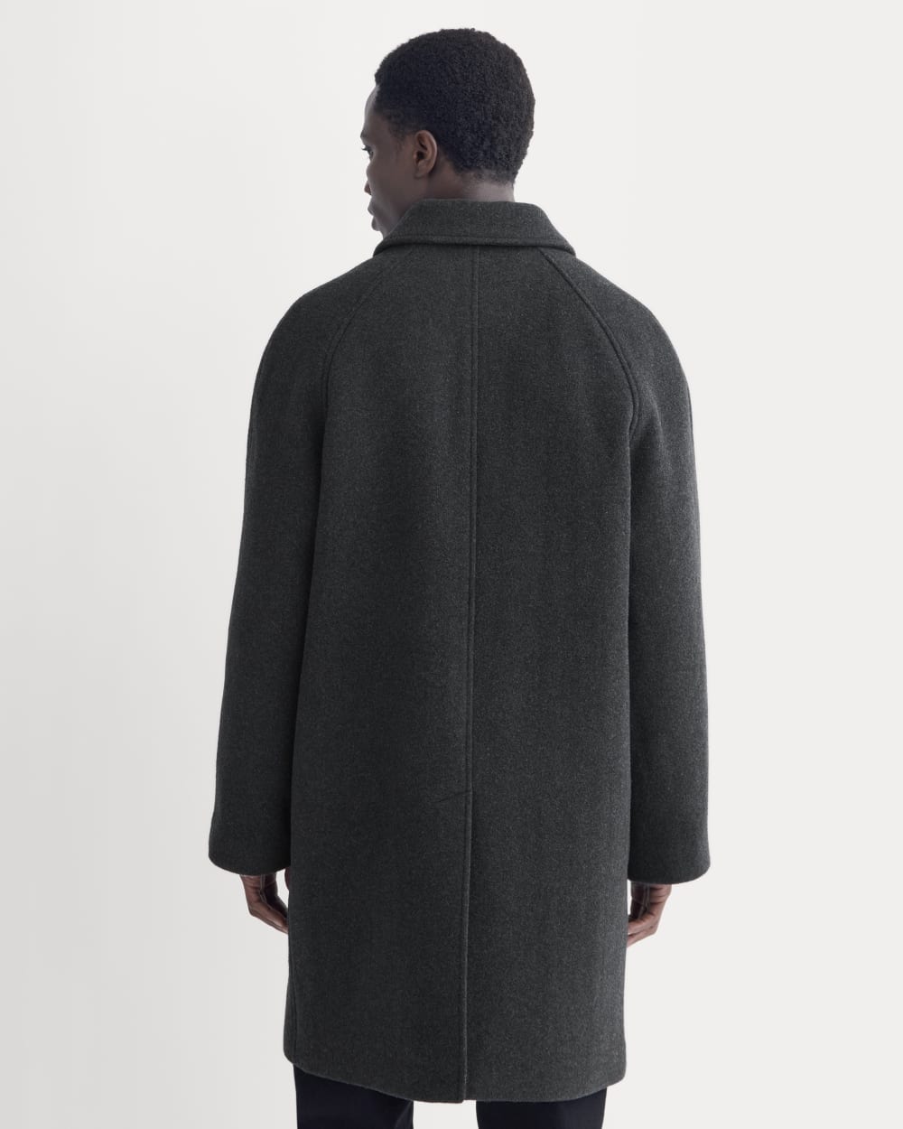 ReWool Car Coat | Heather Charcoal - Image 5