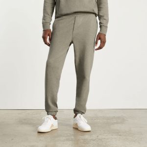 Alternative view of The Track Pant | Heathered Overland