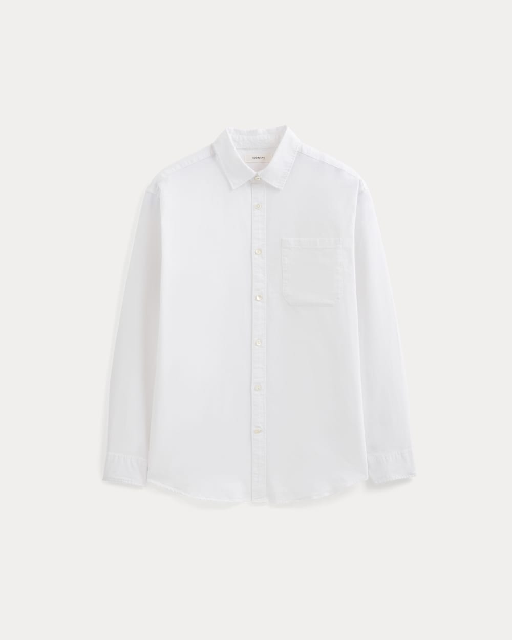 Lightweight Oversized Oxford | White - Image 2
