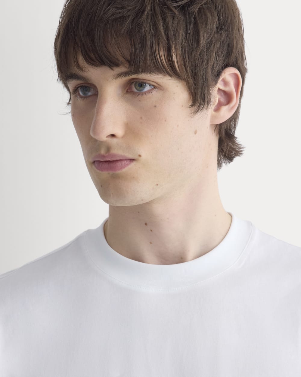 Archive Relaxed-Fit Cotton Crew | White - Image 6
