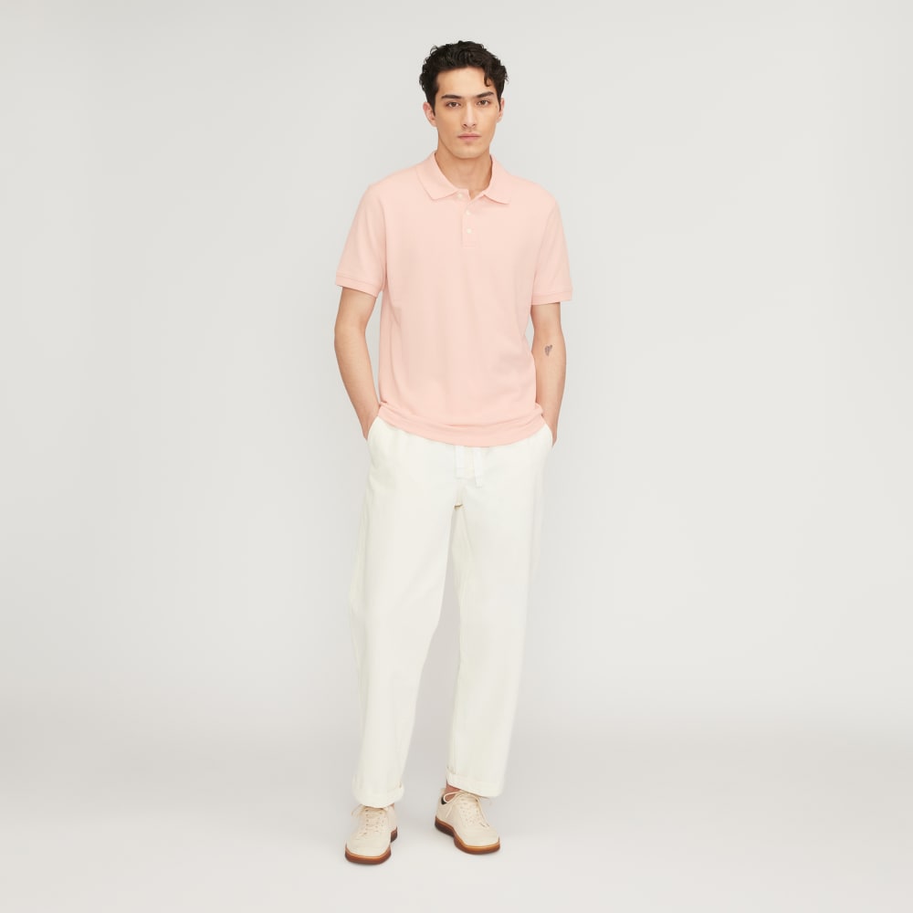 The Pique Polo | Petal Pink - Image 6