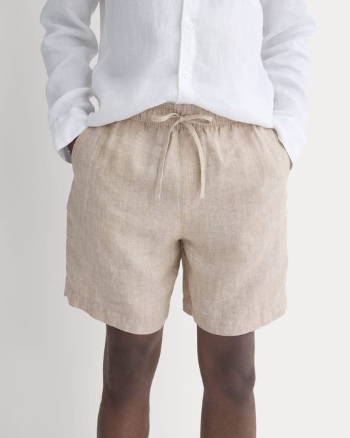 Linen Easy Short | Cornstalk Chambray