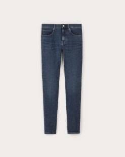 Alternative view of The Skinny 4-Way Stretch Organic Jean | Uniform | Medium Indigo