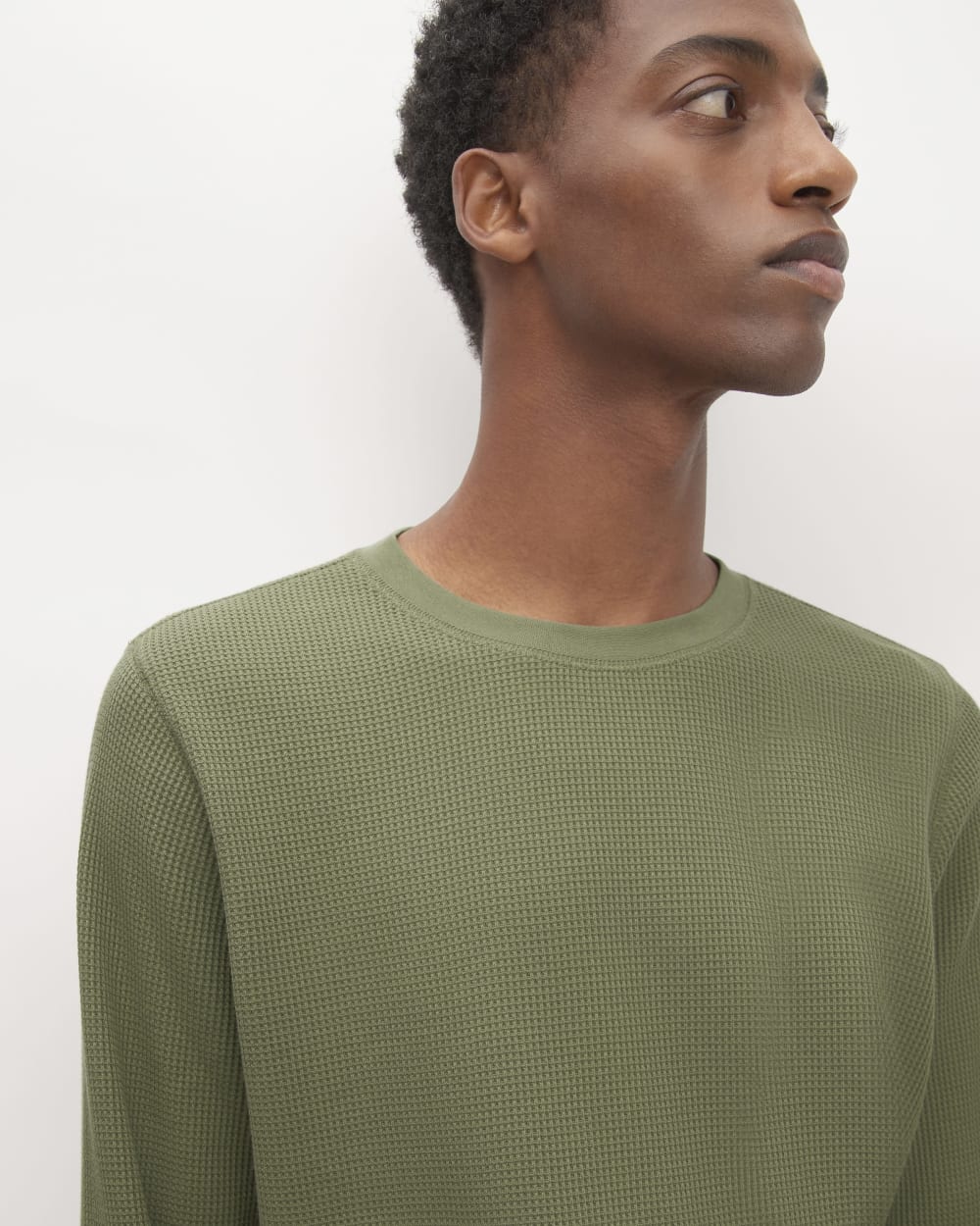 The Waffle Long-Sleeve Crew | Kalamata - Image 3