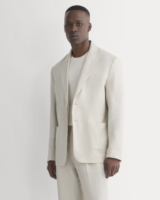 Soyeux Linen Linen Blazer | Peyote