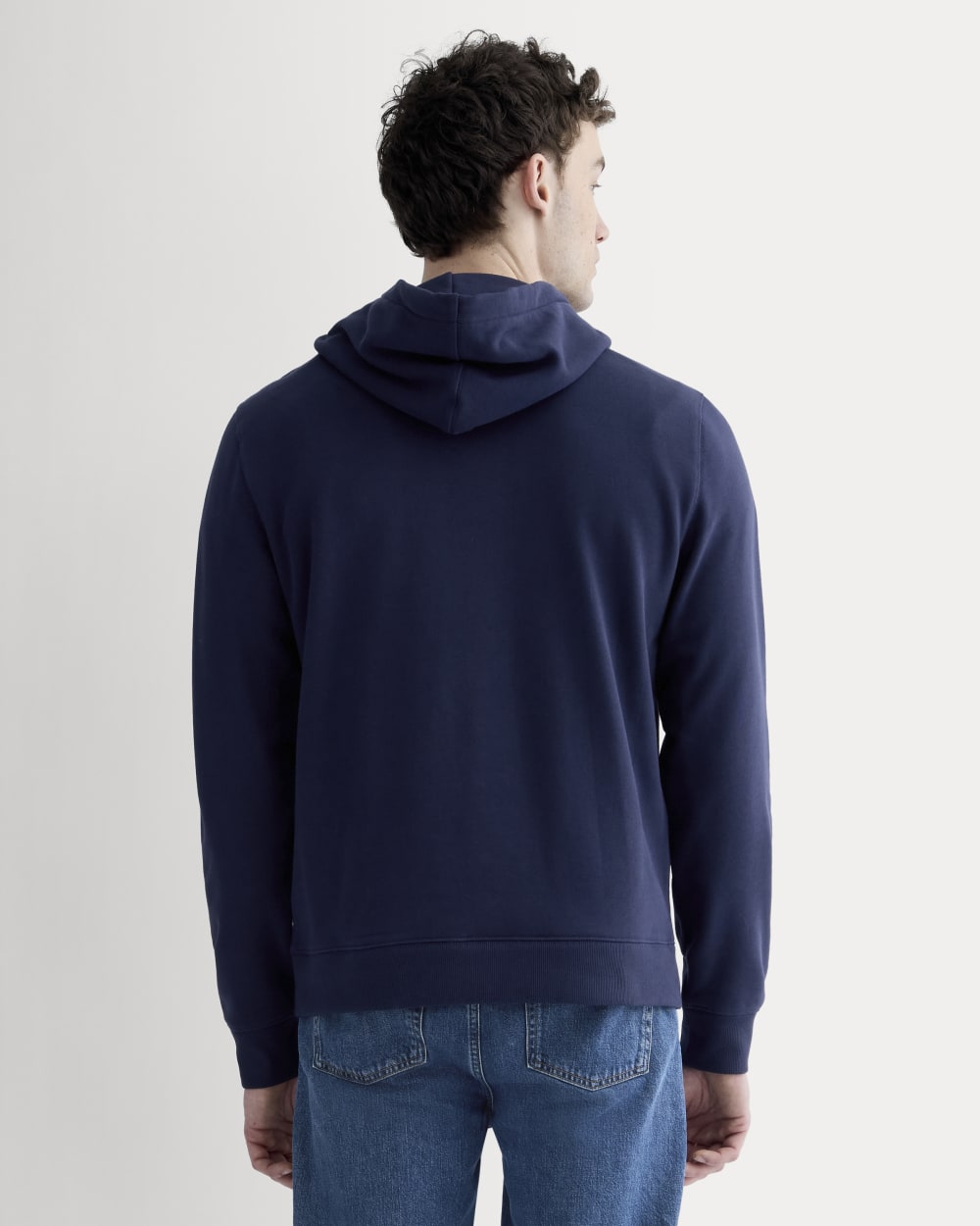 The Off-Duty Terry Hoodie | Navy - Image 5
