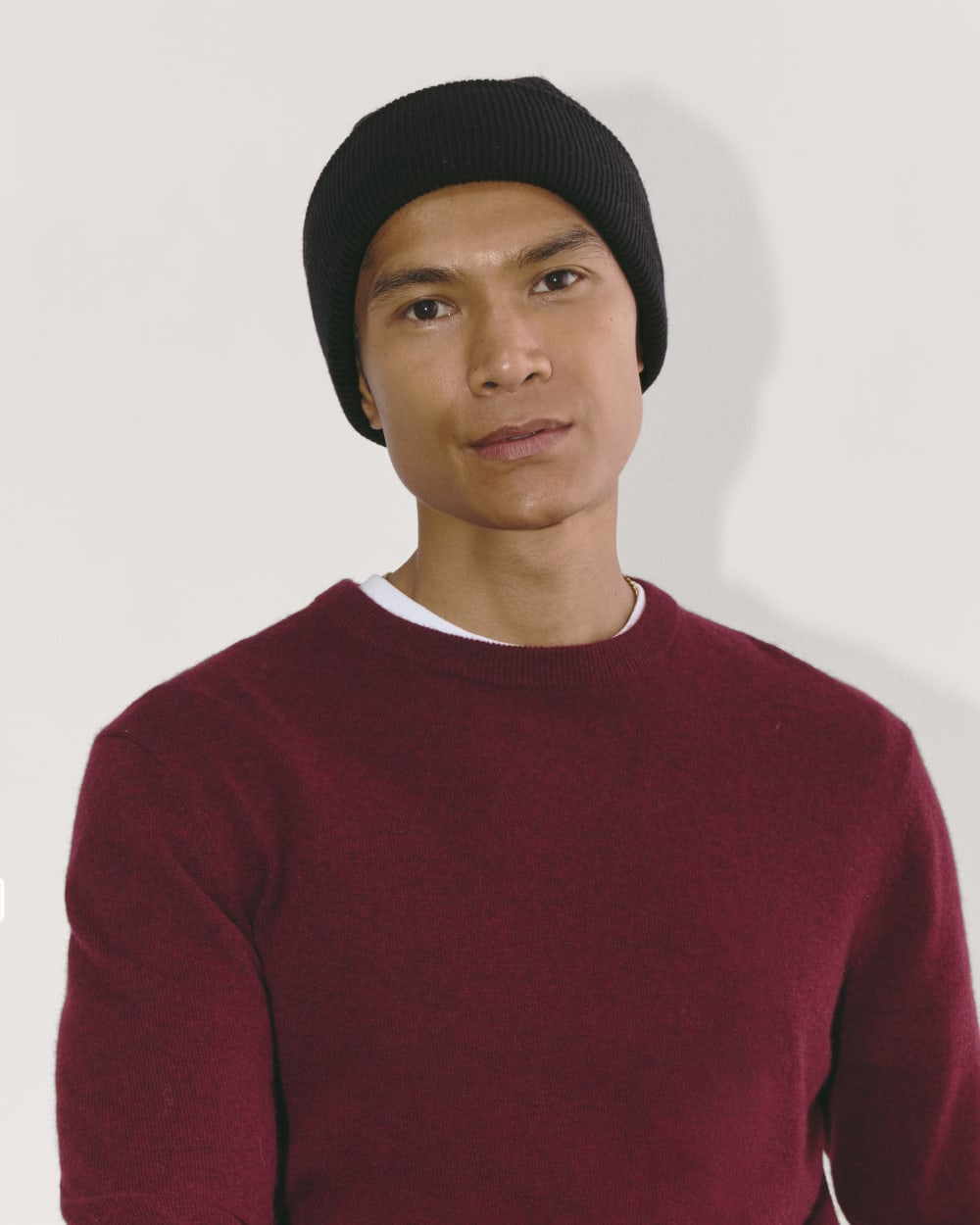 The Waffle Beanie | Black - Image 2