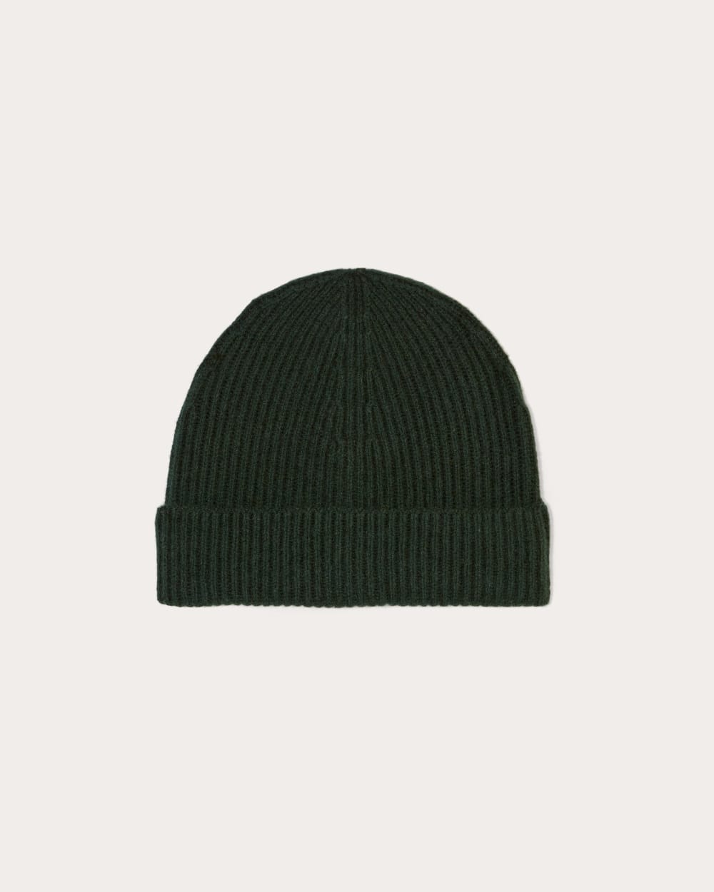 The Cashmere Ribbed Beanie | Scarab - Image 2