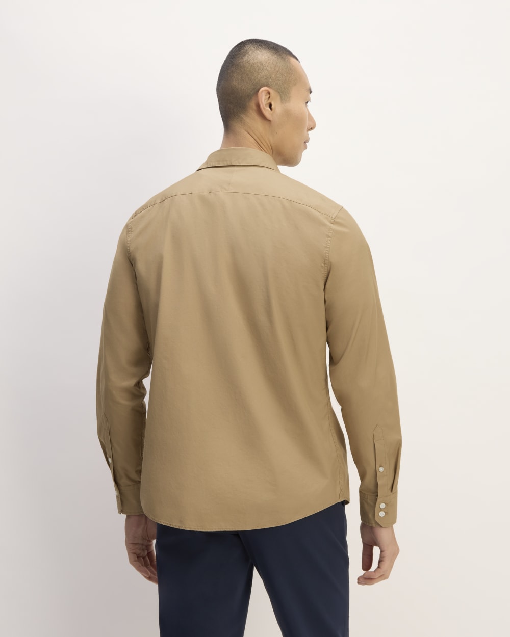 The Supima® Poplin Shirt | Tiger's Eye - Image 6